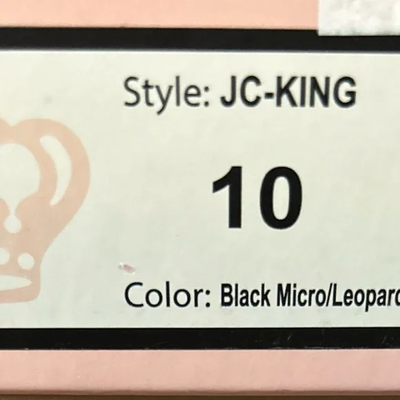 Juicy Couture Black Leopard Ankle Boots - Picture 2 of 4